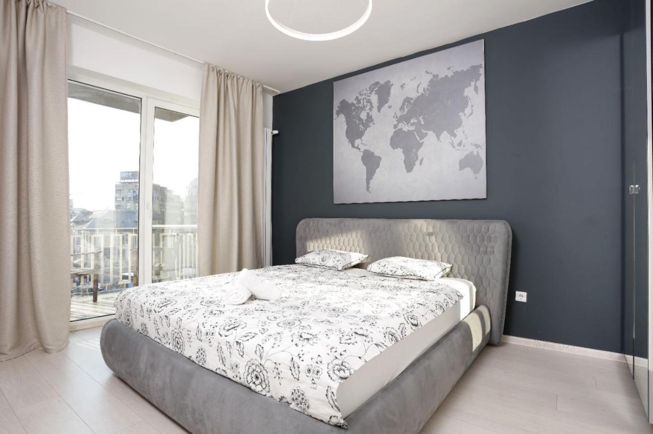 2 Bedroom Apartment With Amazing View In City Center Bukareszt Zewnętrze zdjęcie